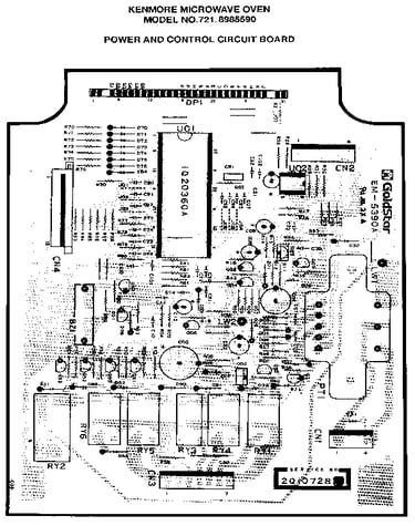 Power and control circuit board
