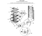 Kenmore 2539232282 unit parts diagram