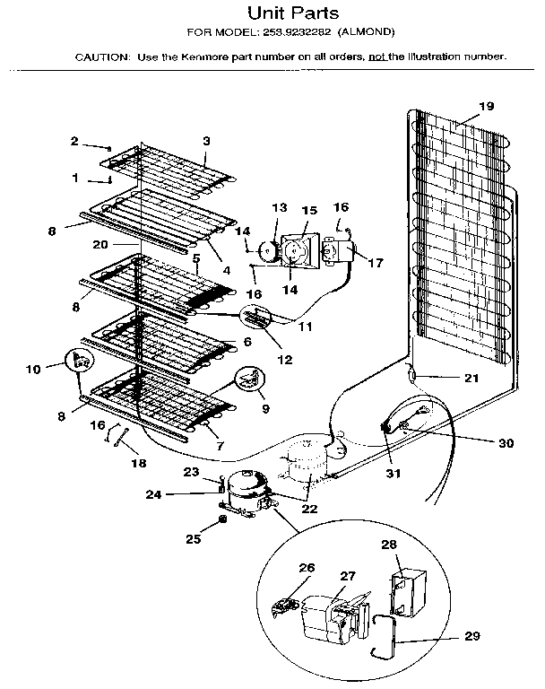 Unit parts