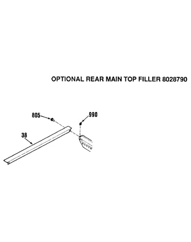 Optional rear main to filler
