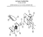 Kenmore 2539743060 blower assembly diagram