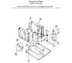 Kenmore 2539743060 compressor parts diagram