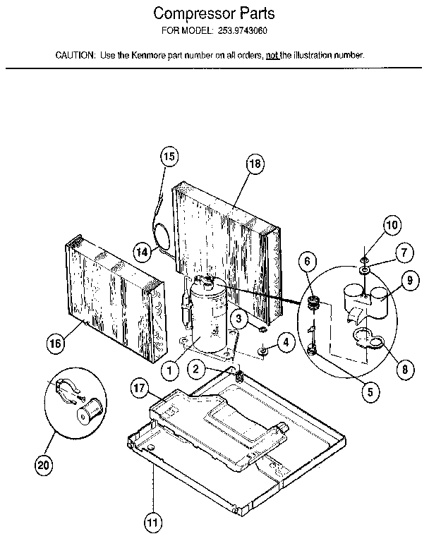 Compressor parts