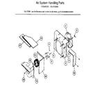 Kenmore 2539743080 blower assembly diagram