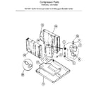 Kenmore 2539743080 compressor parts diagram