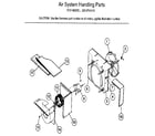 Kenmore 2539743110 blower assembly diagram