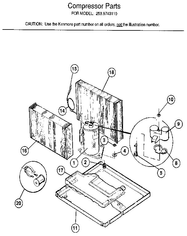 Compressor parts