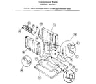 Kenmore 2539744110 compressor parts diagram