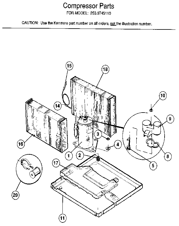 Compressor parts