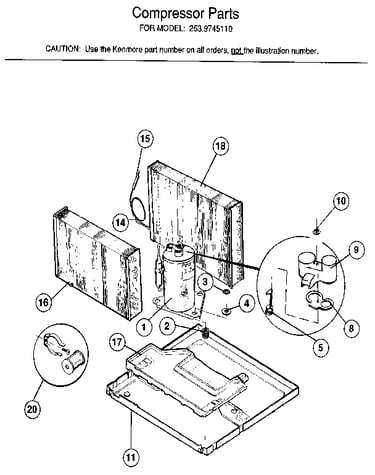 Compressor parts