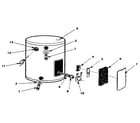 Kenmore 220310100 replacement parts diagram