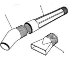Toro 550 blower tube assembly diagram