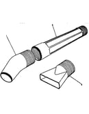 Blower tube assembly