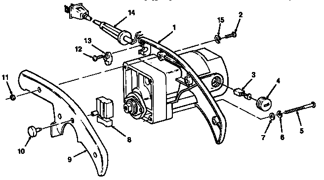 MOTOR & GEARBOX ASSEMBLY