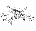 Craftsman 113234681 motor & gearbox assembly diagram