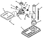 Craftsman 113213091 drill press diagram