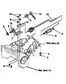 Chute control rod repair parts
