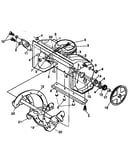 Auger housing repair parts
