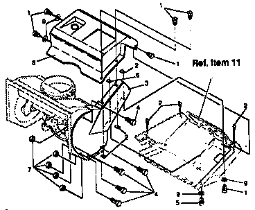 BELT COVER REPAIR PARTS