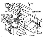 Craftsman 536884351 belt cover repair parts diagram