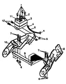 Frame components repair parts
