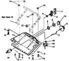Craftsman 536884351 frame components repair parts diagram