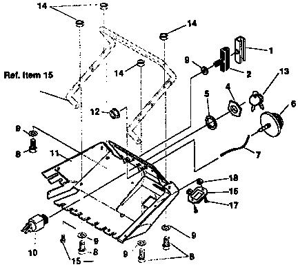 Frame components repair parts
