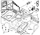 Craftsman 536884432 belt cover repair parts diagram
