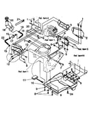 Frame components repair parts