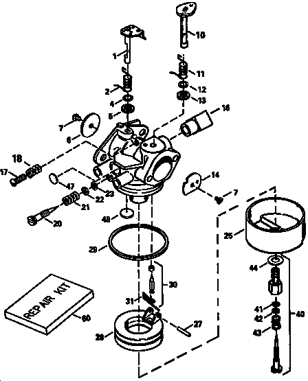 CARBURETOR 632691 (71/143)