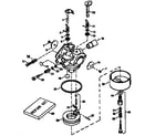 Craftsman 143951004 carburetor 632691 (71/143) diagram
