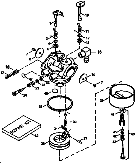 CARBURETOR  632692 (71/143)