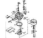 Craftsman 143632692 carburetor  632692 (71/143) diagram
