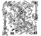 Weslo PE832520 unit parts diagram