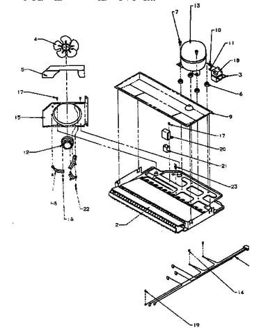 Compressor compartment
