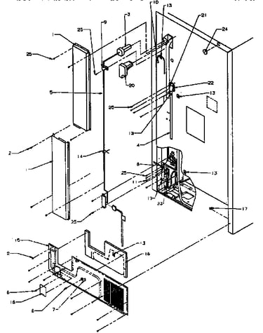 Cabinet back