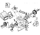 Craftsman 917374672 drive assembly diagram