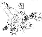 Craftsman 917378590 lawn mower diagram