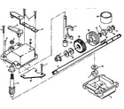 Craftsman 917378590 lawn mower-gear case assembly diagram