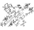 Craftsman 917380940 lawn mower diagram