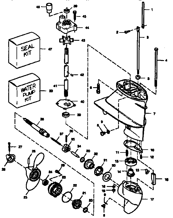 Gear housing