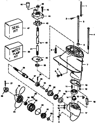 Gear housing