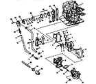 Craftsman 225581985 fuel intake and recirculation system diagram