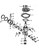 Crankshaft and piston