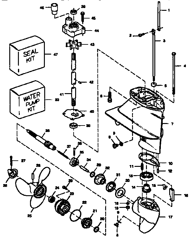 Gear housing