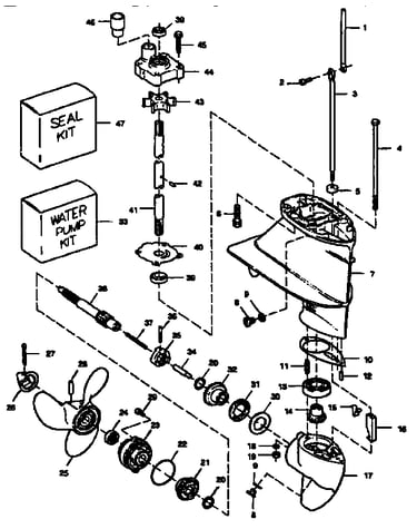 Gear housing