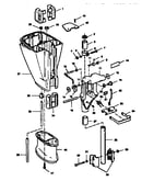 Motor leg and swivel bracket