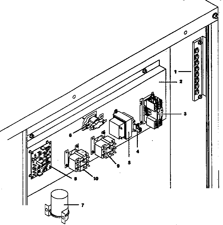 CONTROL PLATE - ALL MODELS