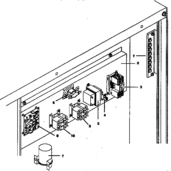 CONTROL PLATE - ALL MODELS