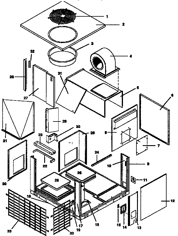 NON - FUNCTIONAL PARTS - PHAD24 - 36